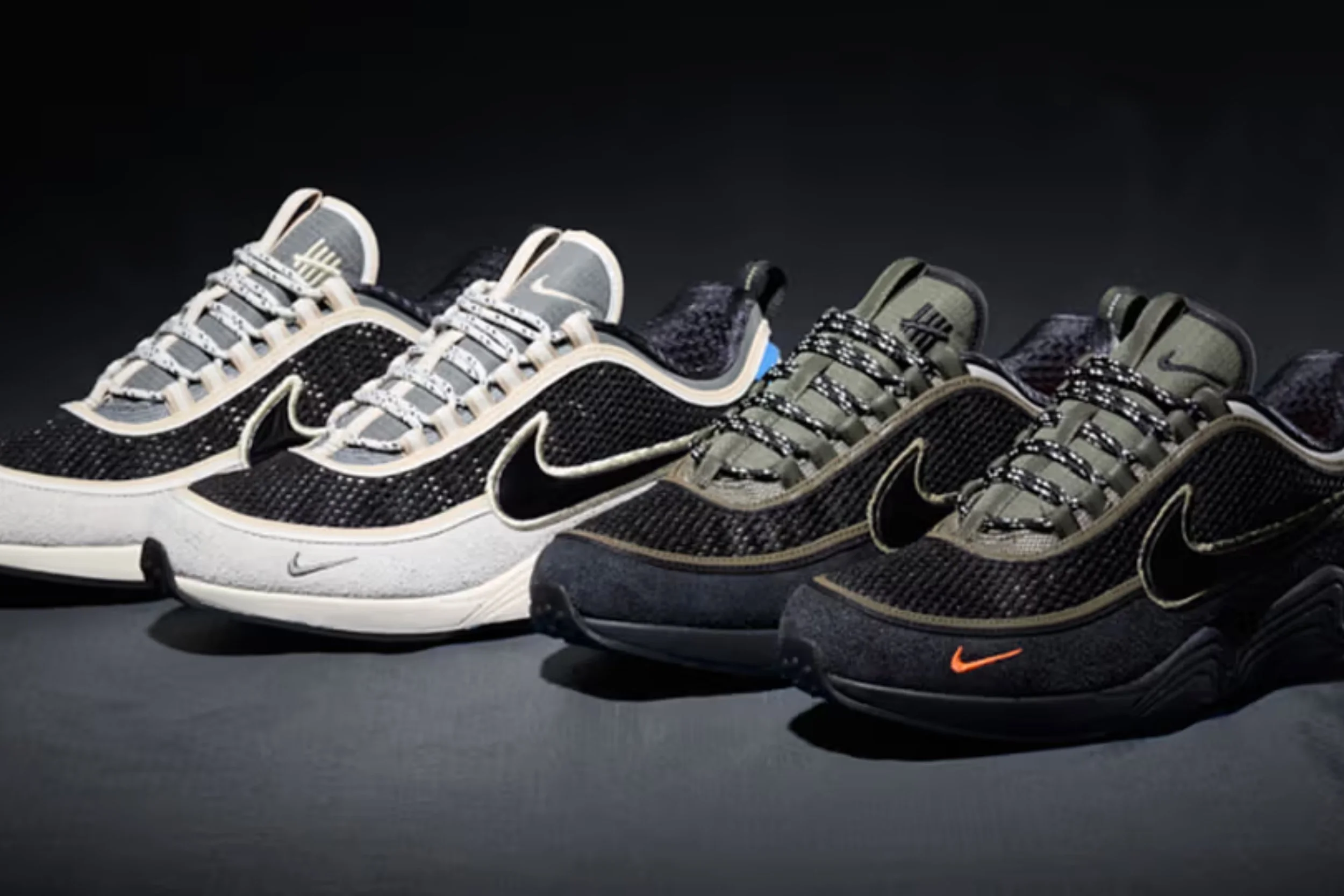 UNDEFEATED Adds New Styles to Its Nike Air Zoom Spiridon Lineup